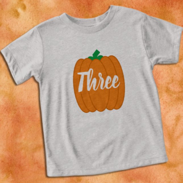 Pumpkin 3. Geburtstagskind-T - Shirt (Von Creator hochgeladen)