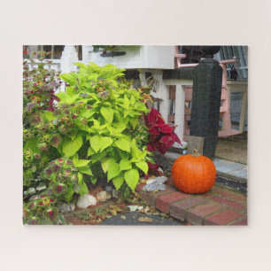 Pumpkin and Coleus - Martha's Vineyard Puzzle