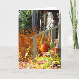 Pumpkin and Ferns - Martha's Vineyard Karte