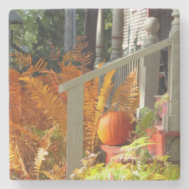 Pumpkin and Ferns - Martha's Vineyard Steinuntersetzer