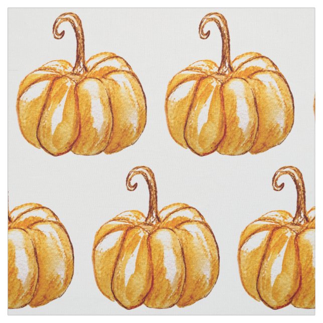 Pumpkin Art, Fall Fabric Stoff (Muster)