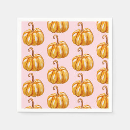 Pumpkin Art Paper Napkins Serviette