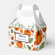 Pumpkin Autumn Baby Showbox