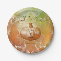 Pumpkin Autumn Burnt Orange Vintag Textur Design