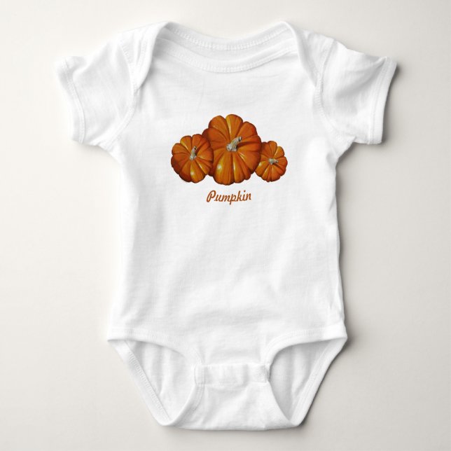 Pumpkin Baby Bodysuit Baby Strampler (Vorderseite)