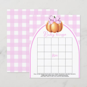 Pumpkin Baby Dusche Baby Dusche Bingame