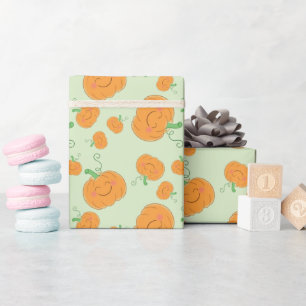 Pumpkin Baby Dusche Niedlicher Fall Geschenkpapier