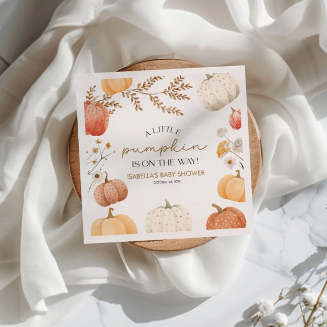 Pumpkin Baby Dusche Serviette (Von Creator hochgeladen)