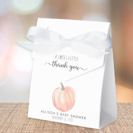 Pumpkin Baby Dusche Vielen Dank Geschenkschachtel