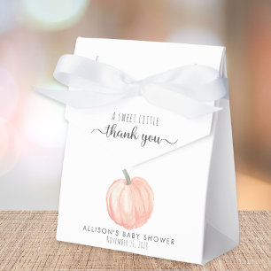Pumpkin Baby Dusche Vielen Dank Geschenkschachtel