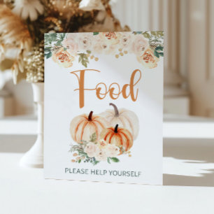 Pumpkin Baby Duschvorrichtung Poster