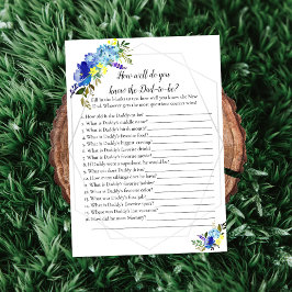 Pumpkin Baby Shower Game, der weiß, Vater am beste Einladung