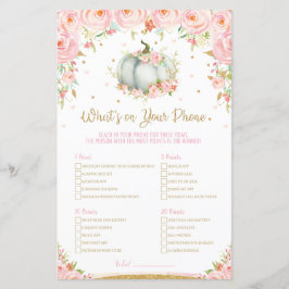 Pumpkin Baby Shower Was ist auf Ihrem Handyspiel