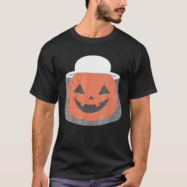 Pumpkin Beekeeper  Halloween Costume For Beekeeper T-Shirt (Vorderseite)