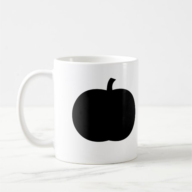 Pumpkin bestickt kaffeetasse (Links)
