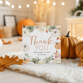 Pumpkin Birthday Favor Tag Geschenkanhänger