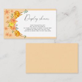 Pumpkin-Bogen - Dusche anzeigen Begleitkarte