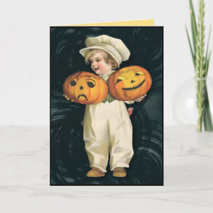 Pumpkin Boy Karte