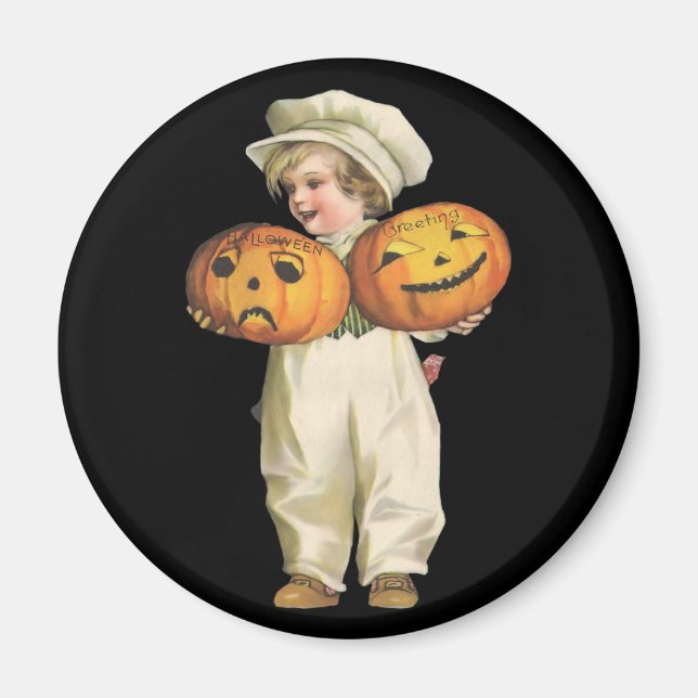 Pumpkin Boy Magnet (Vorne)