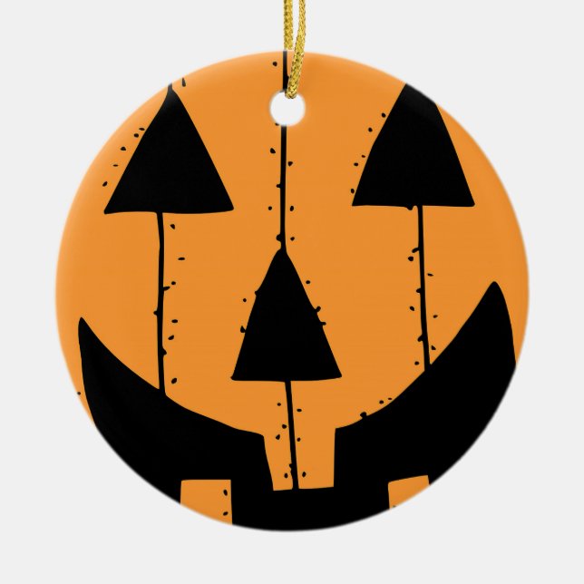 Pumpkin Briefmarke Ornament (Vorne)