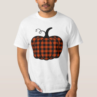 Pumpkin Buffalo Kariert T-Shirt