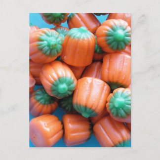 Pumpkin Candy Corn Foto Postkarte