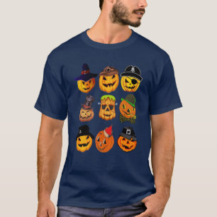 Pumpkin Carving Halloween Shirt Spooky Kostüm T-Sh