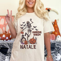 Pumpkin Carving Party Custom Halloween Skelett