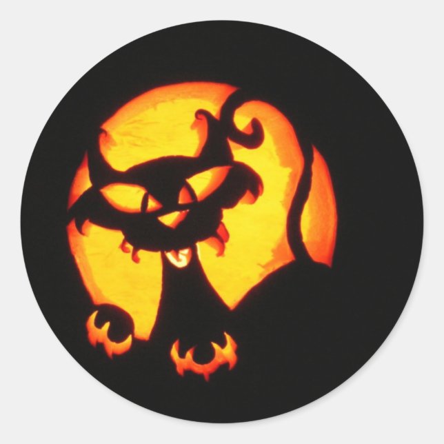 Pumpkin Carving Stickers (Vorderseite)