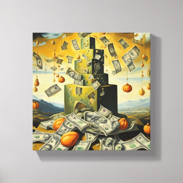 Pumpkin Cash Leinwanddruck (Vorderseite)