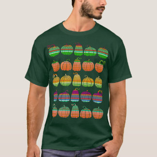Pumpkin CollageHerbstfarben Wählen Sie eine andere T-Shirt
