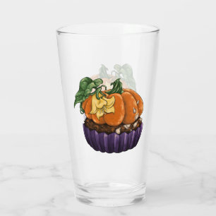 Pumpkin Cupcake Glas