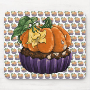 Pumpkin Cupcake Mousepad