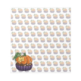 Pumpkin Cupcake Notizblock