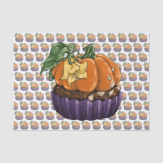 Pumpkin Cupcake Seidenpapier