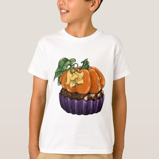 Pumpkin Cupcake T-Shirt (Vorderseite)