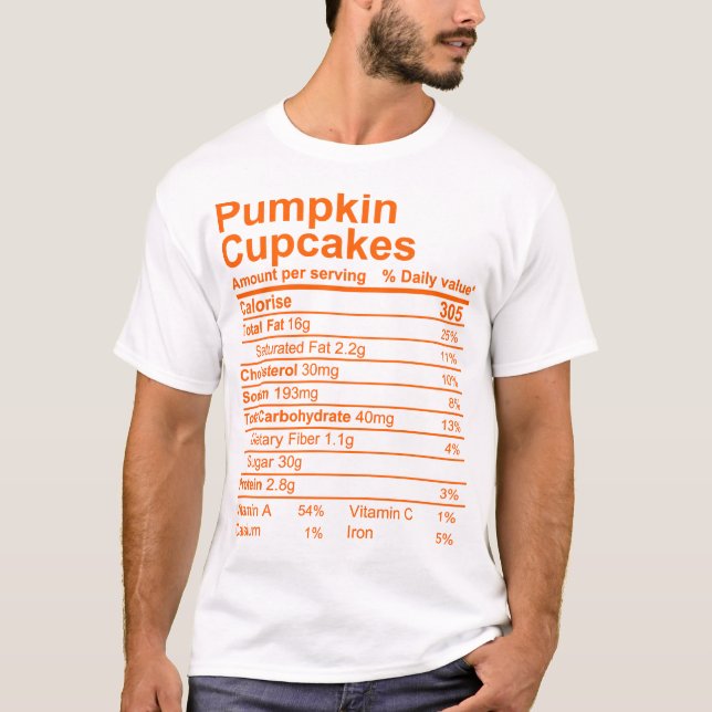 Pumpkin Cupcakes T-Shirt (Vorderseite)