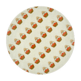 🎃 **Pumpkin Cutting Board Schneidebrett