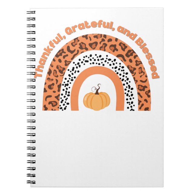 Pumpkin-Design Notizblock (Vorderseite)