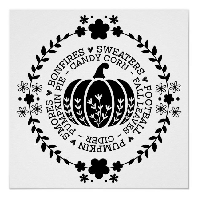 Pumpkin-Digital Download Poster (Vorderseite)