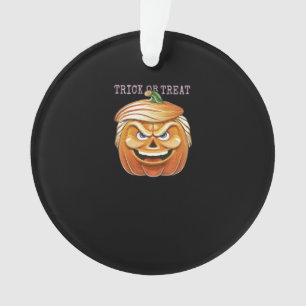 Pumpkin Donald, lustiges Halloween Beängstigender  Ornament