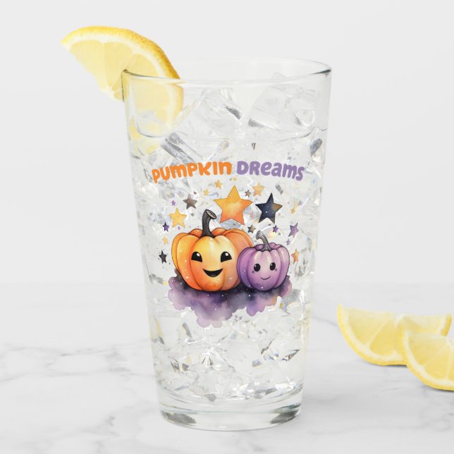 Pumpkin Dreams Glas (Vorderseite Ice)