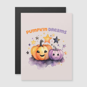 Pumpkin Dreams Magnetkarte