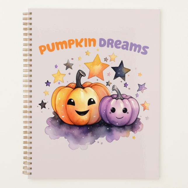 Pumpkin Dreams Planer (Vorderseite)