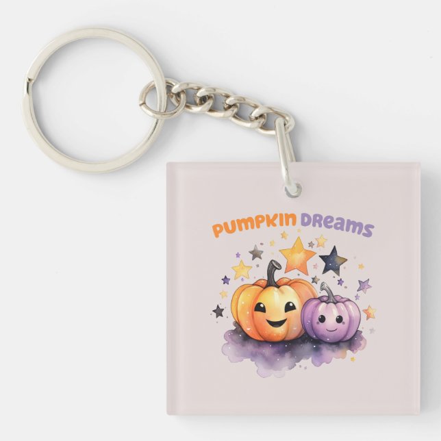 Pumpkin Dreams Schlüsselanhänger (Vorderseite)
