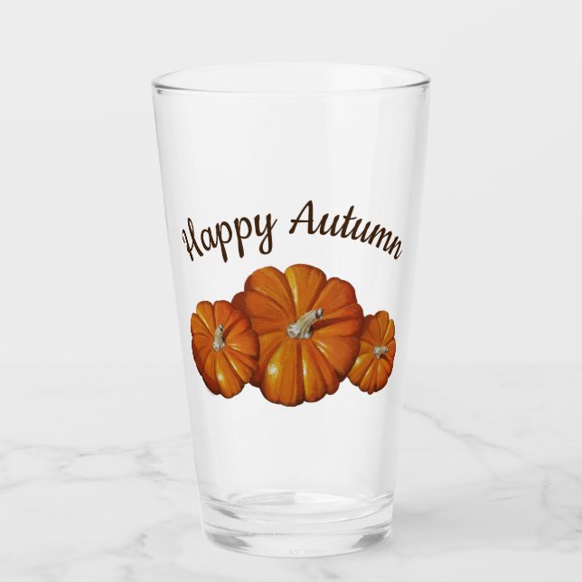 Pumpkin Drink Glass Glas (Vorderseite)