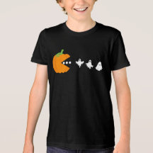 Pumpkin Eating Ghost Gamer Halloween Männer Frauen