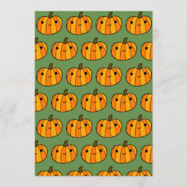 Pumpkin-Einladungen Einladung