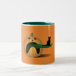 Pumpkin-Ekel Zweifarbige Tasse