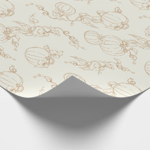 Pumpkin Erntedank Herbst Herbst Design Geschenkpapier